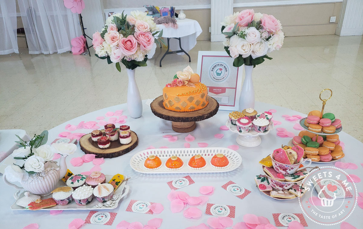 Tea party sweet table